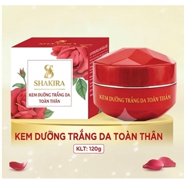 SHAKIRA kem trắng da toàn thân 120g