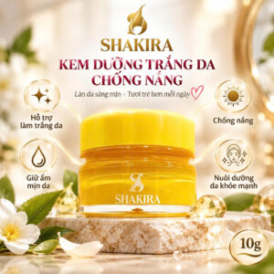 Kem dưỡng trắng da mặt chống nắng 10g SHAKIRA