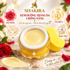 Kem dưỡng trắng da mặt chống nắng 10g SHAKIRA