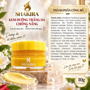 Kem dưỡng trắng da mặt chống nắng 10g SHAKIRA