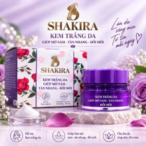 Kem giảm nám tàn nhang đồi mồi 10g SHAKIRA