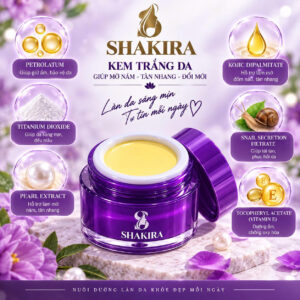 Kem giảm nám tàn nhang đồi mồi 10g SHAKIRA